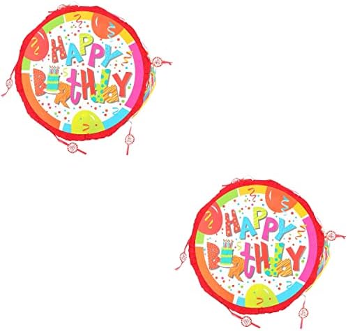ıfundom Doğum Günü Süslemeleri 2 adet Yaratıcı Çekme Hattı Pinata Parti Oyunu Pinata Doğum Günü Partisi Pinata