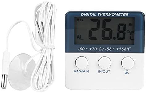 ev Dış Mekan için Aşınmaya Dayanıklı Sıcaklık Monitörü Elektronik Mini Alarm