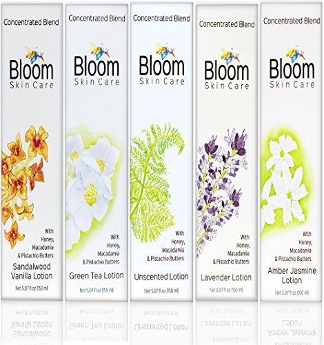 Bloom Cilt Bakımı El ve Vücut Losyonu-Sandal Ağacı Vanilya 5.07 oz-Kadınlar ve Erkekler için Doğal Nemlendirici Krem-Paraben