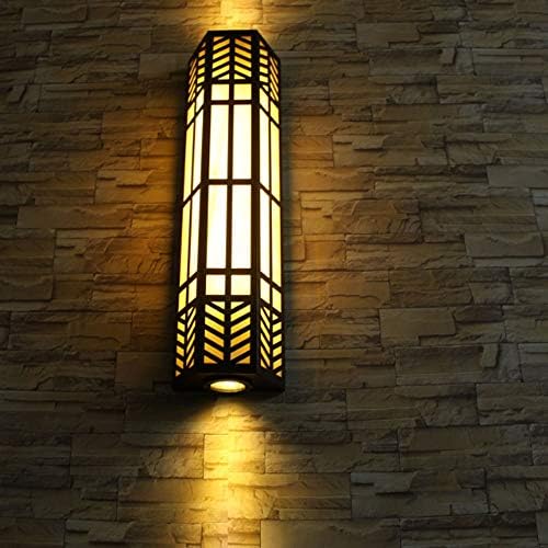 DİAOD sundurma ışıkları dış duvar lambası dış aydınlatma dış ışık LED dış duvar aydınlatma su geçirmez Vintage açık lamba