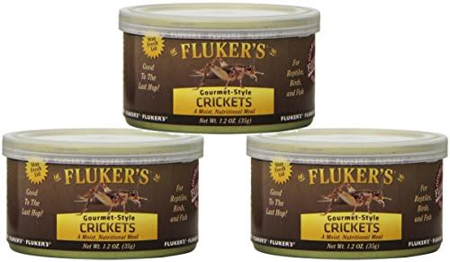 Fluker'in Gurme Konserve Cırcır Böcekleri 1.2 oz (3 Paket)