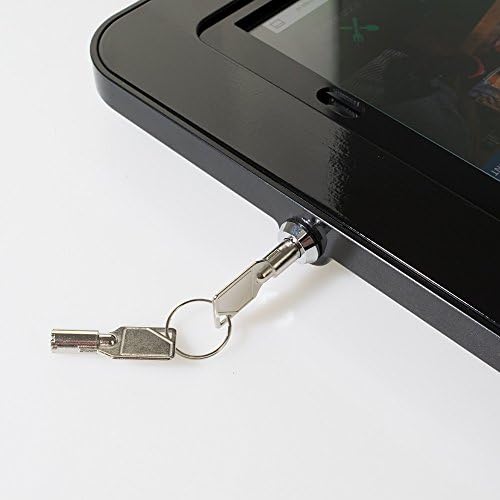 iPad 2/3/4 Kapalı Ana Düğme ve Kapalı Kamera ile Kutup Montajı Padholdr tarafından Beyaz S Line Serisi