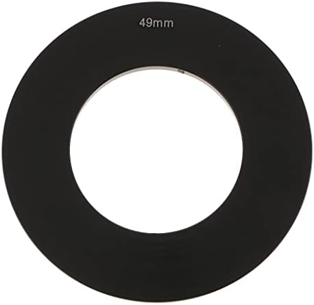 DSLR Kameralar için Homyl Metal P Serisi Lens Adaptörü Bla-Siyah, 49mm