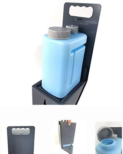 MO & SU 50.7 oz Paslanmaz Çelik Otomatik Sabunluk, Masaüstü Duvara Monte Sabunluk Fotoselli Sabunluk Şarj Akülü Kızılötesi Sensör
