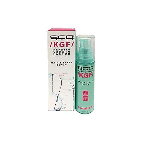 Eco Kgf Keratin Büyüme Faktörü Saç ve Saç Derisi Serumu 1Oz, 3'lü Paket