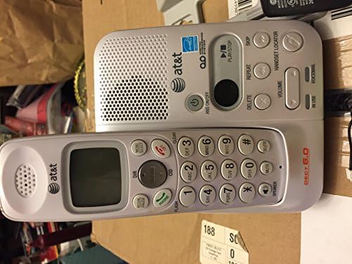 AT & T EL52109 DECT 6.0 Telsiz Telefon, Beyaz / Gri, 1 Ahize