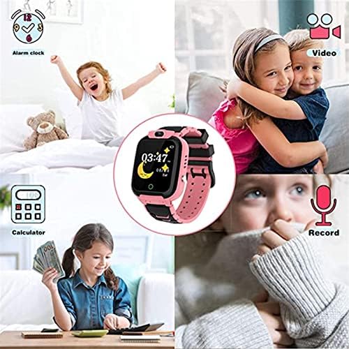hhscute akıllı saat, Çocuklar için 1.54 inç HD Ekran akıllı saat 10-12 akıllı saatler Çocuklar akıllı saat Kızlar için akıllı