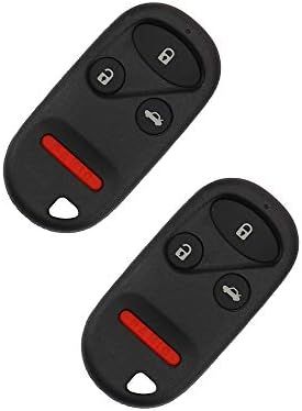 DRİVESTAR Anahtarsız Giriş Uzaktan Araba Anahtarı Değiştirme için Honda Accord Acura TL KOBUTAH2T için Yedek, 2 Set