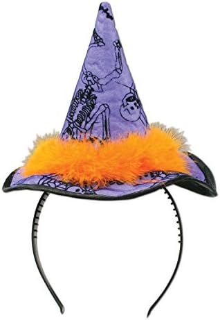 Beistle Cadılar Bayramı cadı şapkası Kafa Bandı Parti Aksesuarı (1 / pkg) Pkg / 3