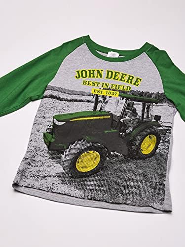 John Deere Erkek Uzun Kollu Raglan Tişört