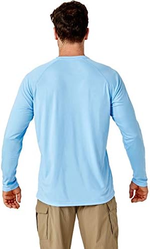 Erkek uzun kollu UPF 50 + UV koruma SPF güneş gömlek yaz balıkçılık yüzmek T-Shirt