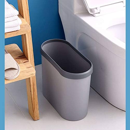 WGYHI Banyo Plastik çöp tenekesi, Kapaksız Yatak Odası Oturma Odası Ofis çöp tenekesi Kompakt Çöp Sepeti Kare çöp tenekesi-B-Büyük