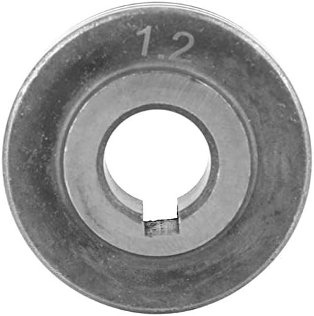 Durlclth Kaynak Teli-Paslanmaz Çelik Tel Besleyici Rulo 0.8/1.0/1.2/1.4/1.6 Kaynak Teli Besleme Kılavuz Tekerleği (1.2 mm)