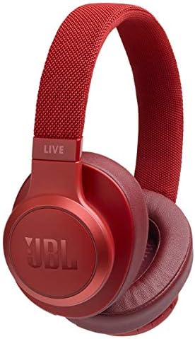 JBL LİVE 500BT-Kulak Çevresinde Kablosuz Kulaklık-Kırmızı