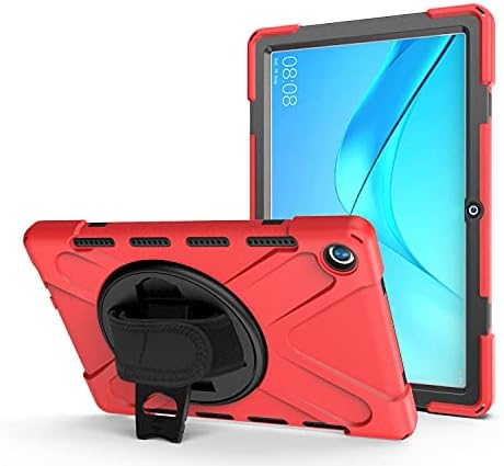 CHAJIJIAO Ultra Ince Kılıf Tablet Kapak ıçin Huawei M5 10.8 / M5 Pro, Çocuklar Tam Vücut Darbeye Tablet Kılıf ıle El Kayışı /