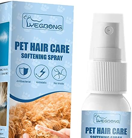 MagiDeal Pet Köpek Saç Kabartan Ajan, Anti Statik, Dematting, Fırçalama Detangler, Temizleme Dolaşık Açıcı Shining Kürk, Klima