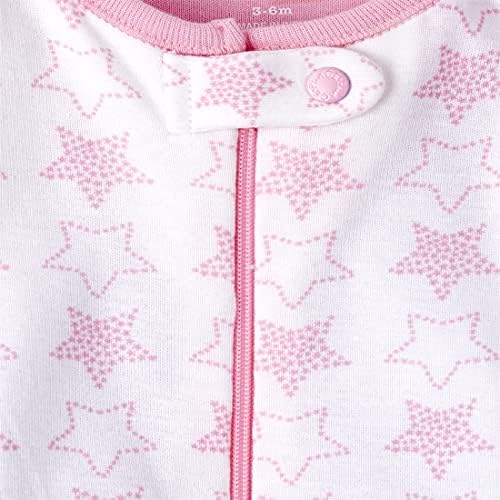 Çocuk Yeri Bebek Yürüyor Kız Gezegenler Snug Fit Pamuk Tek Parça Pijama 3-Pack