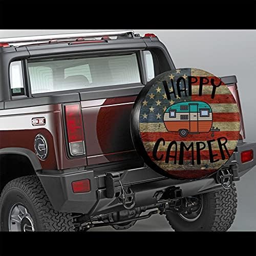 XWQWER Iyi Vibes Yedek lastik kılıfı Camper RV SUV Römork Kamyon ve Birçok Araç, evrensel Fit Tekerlek Kapakları Su Geçirmez