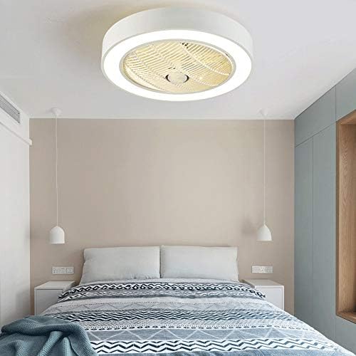 UXZDX Modern yaratıcı Fan tavan ışıkları, yatak odası, oturma odası, ofis ve ev aydınlatma armatürleri (Renk: A)