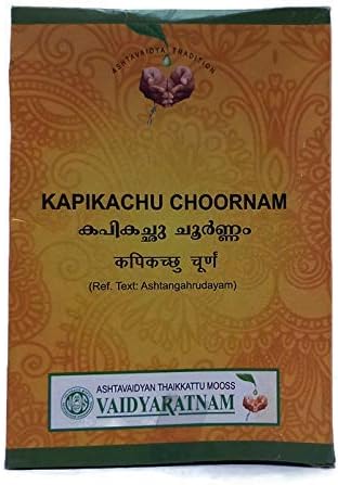 Ücretsiz pachak methi ile Vaidyaratnam kapikachu choornam 100g