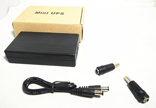 CE Kalite 6000mA 22.2 W 12 V 2A DC/DC Kesintisiz Güç Kaynağı Mini UPS Modem için Back Up Pil ile, yönlendirici, CCTV Kamera DVR