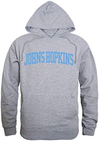 JHU Johns Hopkins Üniversitesi Oyun Günü Kapüşonlu Sweatshirt Heather Gri