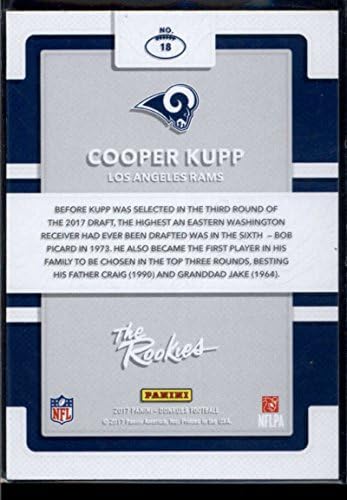 2017 Donruss Çaylaklar 18 Cooper Kupp RC Çaylak NFL Futbol Ticaret Kartı Los Angeles Rams