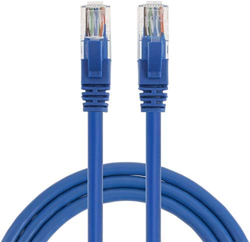 15 Feet CAT Ethernet Kablosu, Bilgisayar Ağ Kablosu, Cat LAN, Mavi, CPD-C2422-B15