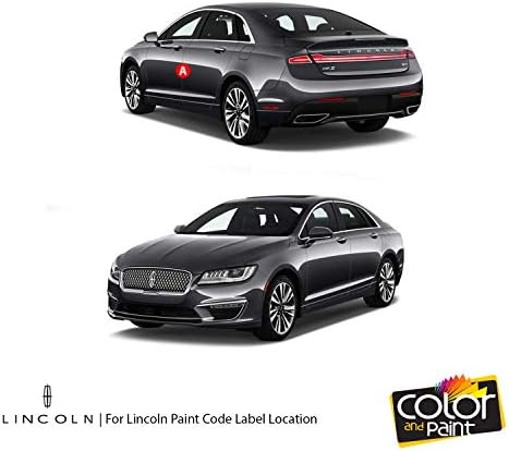 Lincoln Automotive Rötuş Boyası için Renk ve Boya - Koyu Ege MET-4F-Boya Çizik Onarımı, Tam Eşleşme-Pro