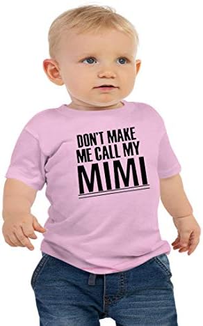 Beni Arama yapmayın Benim Mimi Toddler T Shirt Büyük Bebek Erkek ve Kız için