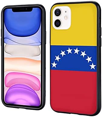 HKITCHENUS Venezuela Bayrağı Cep Telefonu iphone kılıfları 11 Pro Max-6.5 Arka Kapak Mobil Kabuk Koruyucu Kılıf TPU + Pc Çerçeve,