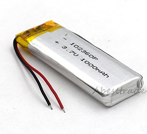 3.7 V Li-polimer Pil 1200 mAh 603450 Şarj Edilebilir Lipo Liıon Hücre batterie İle 2pin 1.25 Fiş