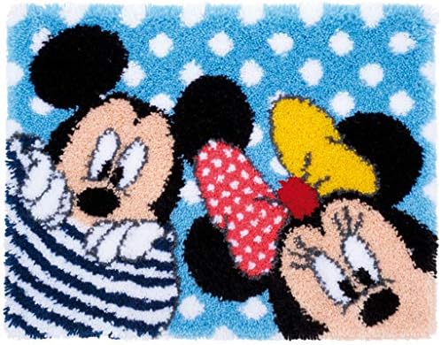 Disney'in Mickey ve Minnie 'Peek-a-Boo' Mandal Kanca Halı Takımı