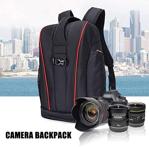 Fotoğraf kamera sırt çantası Taşınabilir Kamera Sırt Çantası SLR Dijital Açık Seyahat için Su Geçirmez Kamera Çantası Çok Fonksiyonlu