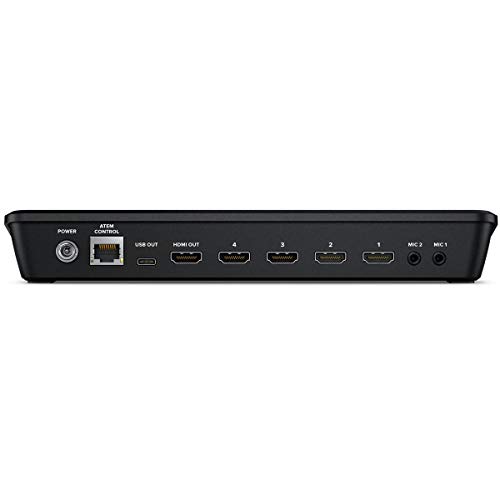 Blackmagic Design ATEM Mini Pro ISO Canlı Üretim Switcher-Kramer USB-C 3.1 Gen - 1 ile USB-A Dişi Adaptör Kablosu, Kramer Standart