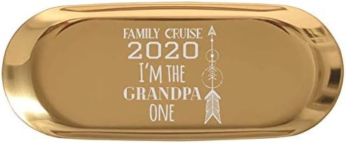 Büyükbaba 7 Halka Tutucu Çanak Takı Tepsi-Aile Cruise 2020 Eşleştirme Biblo Tepsi Im Büyükbaba Bir Mutfak Ev Dekor Anahtar Tepsi