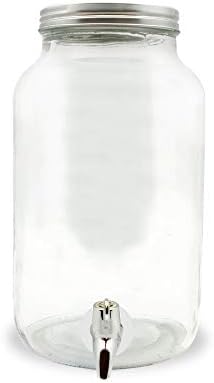 Ördek Evi Cam Güneş Çay Kavanoz / İçecek Dispenseri / Meyve Suyu ve Buzlu Çay için Perferect / BPA İçermez | Bulaşık Makinesinde