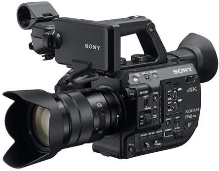 Zoom Lensli Sony Super 35 Kamera Sistemi Profesyonel Kamera, Siyah (PXWFS5M2K)