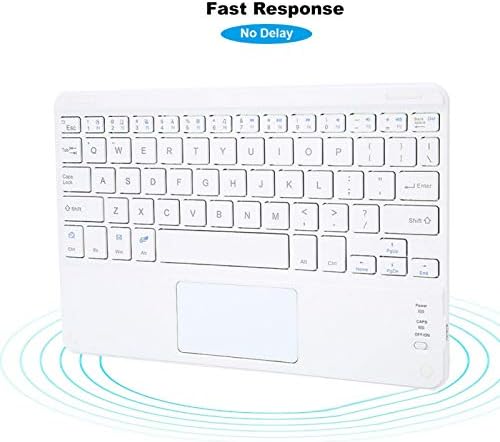 Okuyonic Touchpad Klavye, Laptop Klavye Klavye Çok Fonksiyonlu Taşınabilir 9.1 X 6.3 X 0.8 in FN Medya Tuşları için Stand by