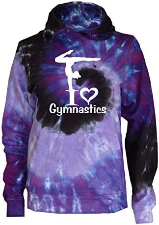 JANT girl Jimnastik Kravat Boyası Sweatshirt-Jimnastik Logosunu Seviyorum