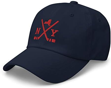 New York Hokey Sopaları Retro NY Ranger İşlemeli Beyzbol Şapkası Baba Şapkası