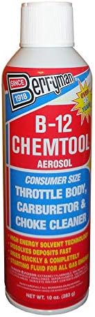 B-12 Berryman Ürünleri Chemtool Karbüratör, Gaz Kelebeği ve Gaz Kelebeği Gövdesi Temizleyici, 10oz (12'li Paket) (0110-12PK)