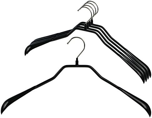 Mawa by Reston Lloyd BodyForm Serisi Kaymaz Yerden Tasarruf Sağlayan Elbise Askısı Ceket, Takım Elbise ve Mont, 16-1 / 2, Stil