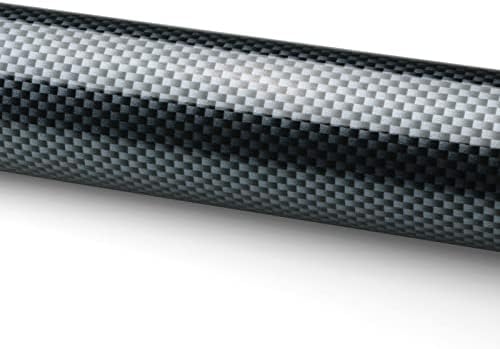 24 x 60 (2FTx5FT) Siyah 2D Karbon Fiber Parlak Vinil Wrap Sticker Çıkartma Levha Çıkartması Araba Oto Araç Motosiklet Hava Yayın