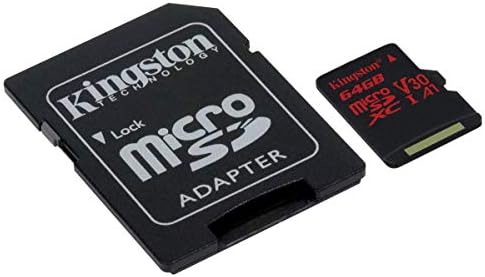 Profesyonel microSDXC 64GB, SanFlash ve Kingston tarafından Özel olarak Doğrulanmış Samsung Galaxy A30Card için çalışır. (80