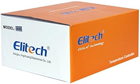 Elitech ATC-1550 sıcaklık kontrol cihazı ön kablolu termostat otomatik soğutma ısıtma 110 V W/2 Yuva