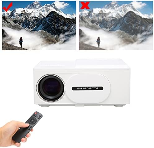 Gaeirt Projektör 1080 p Full Hd Projektör Taşınabilir Video Projektörler Çocuklar için, Mini Projektör Film Projektör Ev Sineması