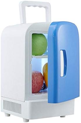 Wxcgb Araba Buzdolabı 4 Litre, Mini Buzdolabı, Taşınabilir Buzdolabı Can Soğutucu Veya Isıtıcı, Araba Ev Çift kullanımlı.