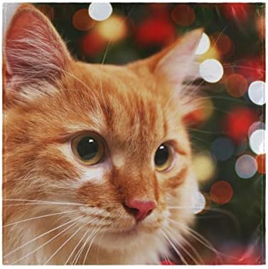 CaTaKu Merry Christmas Peçete, Hayvan Kedi Peçeteler Masa Yemeği Peçete Öğle Yemeği Kokteyl Peçeteler üzerinde Parti Ev mutfak