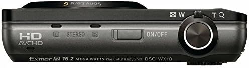 Sony DSC-WX10 Cyber-Shot 16.2 MP Exmor R CMOS Dijital Fotoğraf Makinesi, 7x Geniş Açılı Optik Zoom G Lens ve Full HD 1080/60i